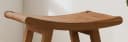 Destiny Badhocker Japan Style mit Ablagefach Teak Bild 3