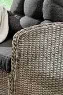 Destiny Loungesofa MERANO II Grau Polyrattan 2er Bild 3
