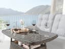 Destiny Gartentisch CASA MERANO Aluminium Polyrattan Bild 1