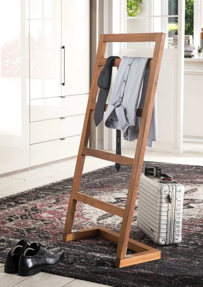 Destiny Handtuchhalter SPA & LIVING, Aufhängemöglichkeit für Handtücher oder Kleidung, Teak