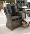 Destiny Garten-Essgruppe LUNA 19-tlg. Aluminium Polyrattan Bild 1