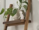 Destiny Handtuchhalter SPA & LIVING, Handtuchleiter mit 2 Regalflächen, Teak Bild 1