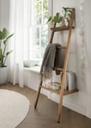 Destiny Handtuchhalter SPA & LIVING, Handtuchleiter mit 2 Regalflächen, Teak Bild 2