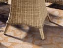 DESTINY Garten-Essgruppe MALAGA LUNA 13-tlg. Beige/Grau Aluminium Polyrattan Bild 4