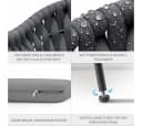 Destiny Gartensessel MOLINO Rope Aluminium anthrazit mit Kissen Bild 5