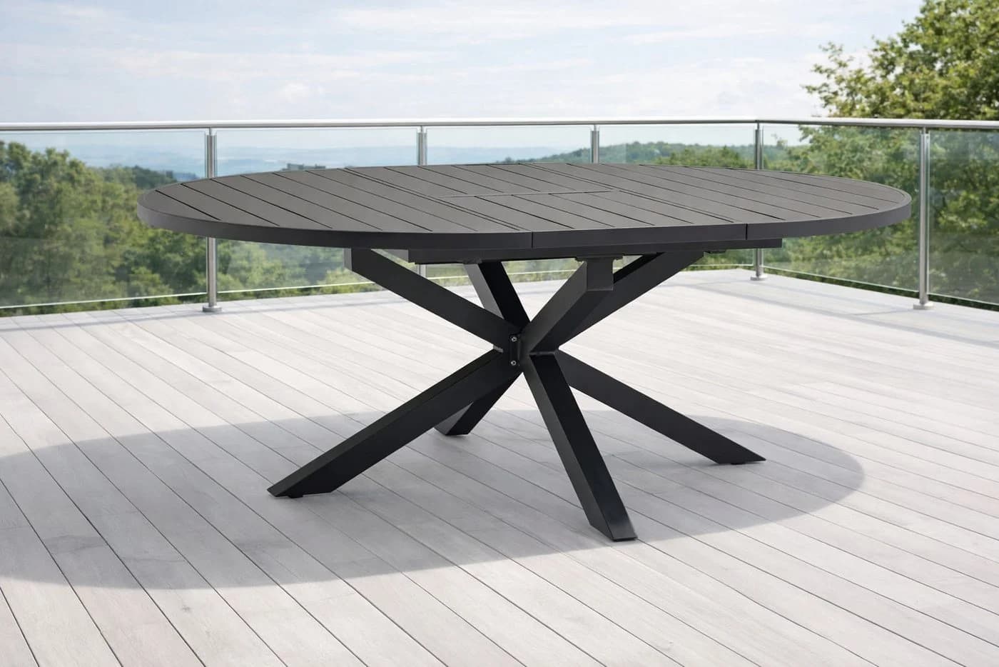 Destiny Esstisch ARONA Aluminium Oval - Bild 5
