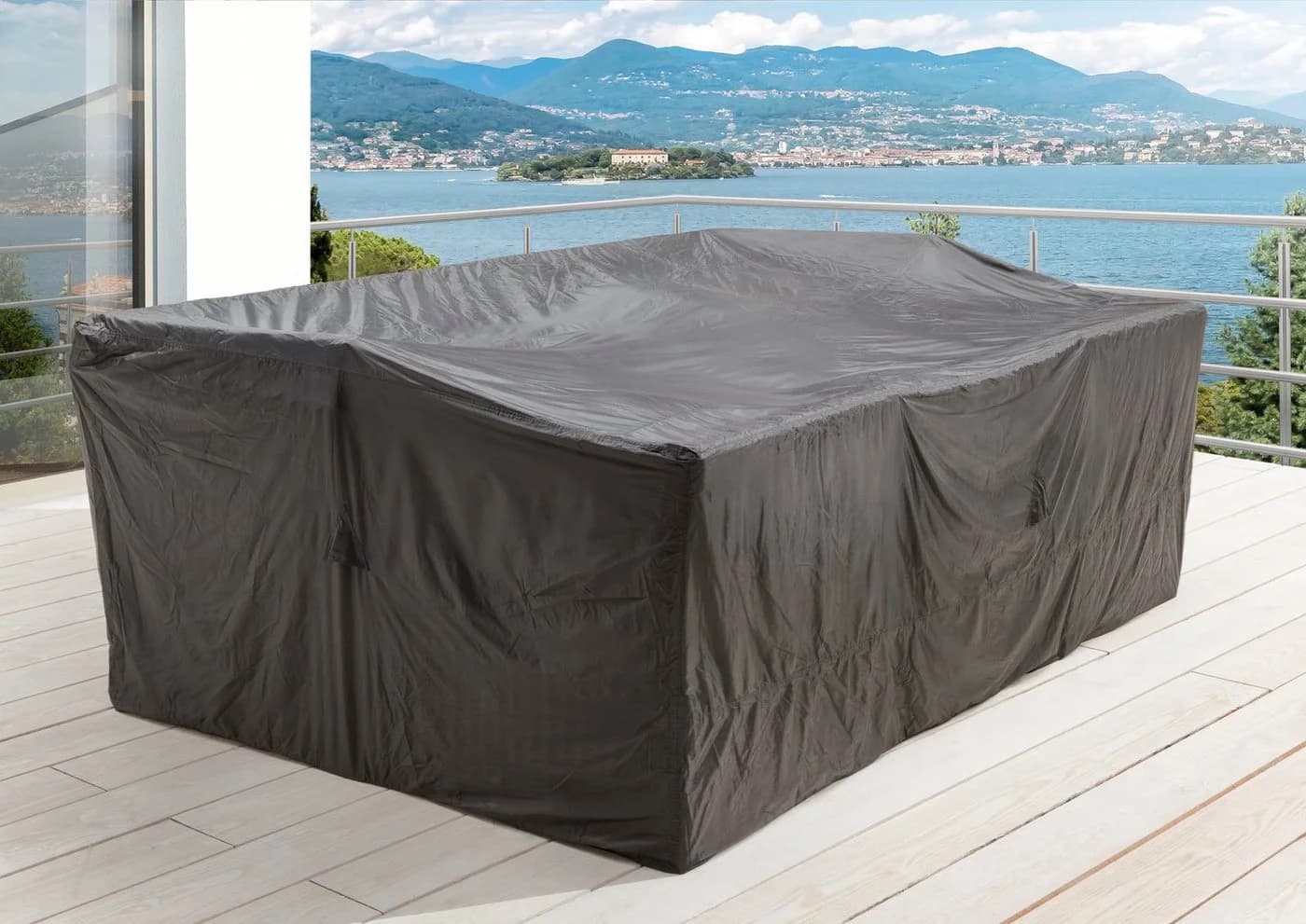 Destiny Gartenmöbel-Schutzhülle Anthrazit Ripstop Polyester - Bild 2