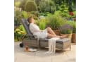 Mucola Gartenliege Rattan Sonnenliege Polyrattan Mehrfach Verstellbar Bild 4