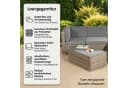 Mucola Gartenlounge-Set 8-tlg. Polyrattan Bild 1