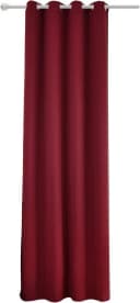 Woltu Gardine Blickdicht 130 g/m² Rot Bild 1