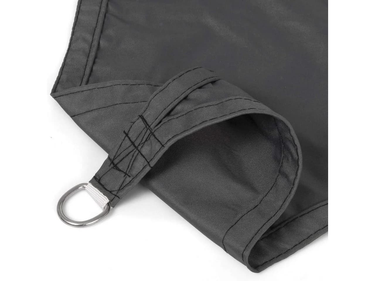 Woltu Sonnensegel Grau Wasserabweisend UV-Schutz Polyester - Bild 5