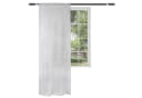 Woltu Gardine Kräuselband Halbtransparent Leinenoptik Polyester Bild 1