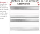 Woltu Doppelrollo Klemmfix ohne Bohren, halbtransparent & verdunkelnd, Polyester Bild 4