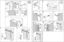 Woltu Doppelrollo Klemmfix ohne Bohren, halbtransparent & verdunkelnd, Polyester Bild 5