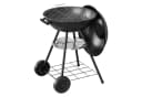 Woltu Holzkohlegrill Schwarz mit Rädern Bild 2