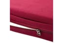 bodhi Meditationsstuhl Mandir Bodenstuhl mit Lehne Bordeaux Bild 1