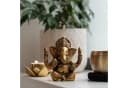 bodhi Ganesha Statue Messing 12 cm Bild 4