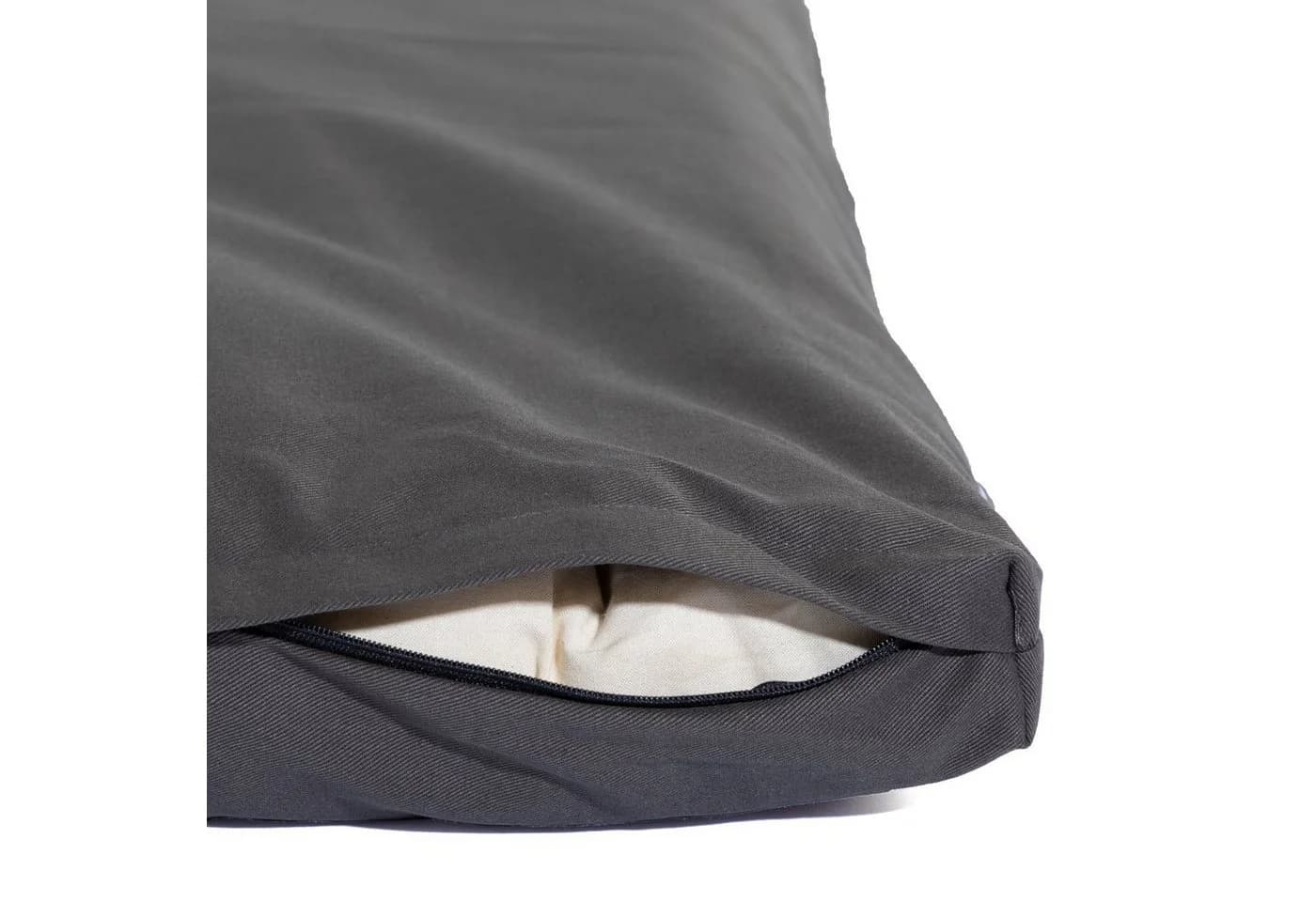 bodhi Meditationsmatte Zabuton ECO anthrazit Bio-Baumwolle