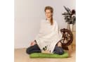 Welltouch Pestemal Hamamtuch hellgrau Diamant-Muster Baumwolle Bild 5
