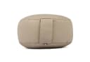 bodhi Meditationskissen RONDO ECO Bio-Baumwolle Dinkel light taupe Bild 1