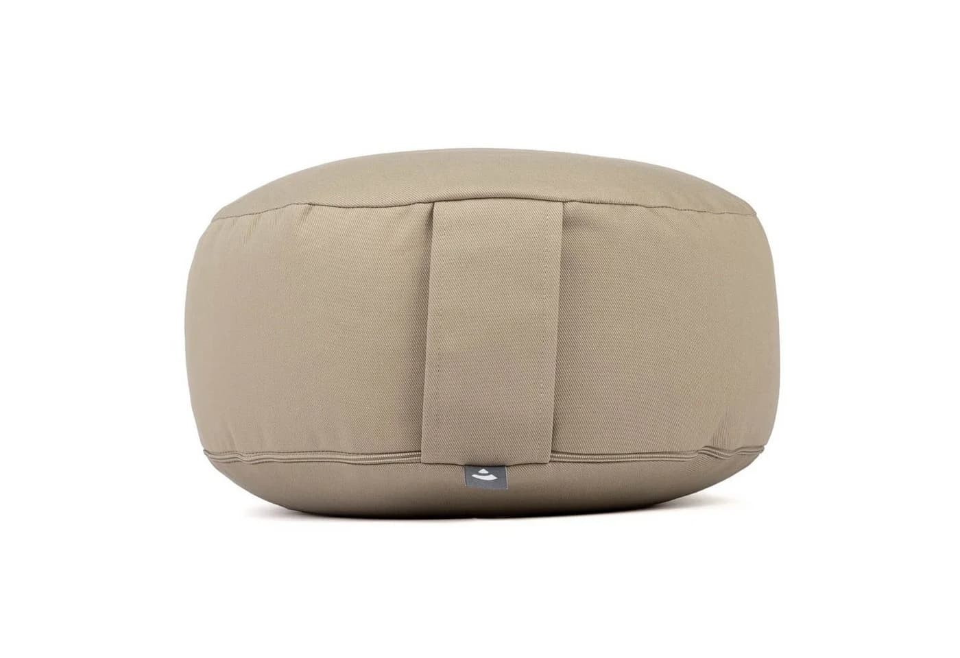 bodhi Meditationskissen RONDO ECO Bio-Baumwolle Dinkel light taupe