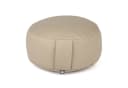 bodhi Meditationskissen RONDO ECO Bio-Baumwolle Dinkel light taupe Bild 2