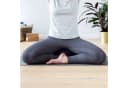 bodhi Meditationskissen RONDO ECO Bio-Baumwolle Dinkel light taupe Bild 4