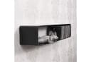 DESIGN DELIGHTS CD-Regal Retro Schwarz Metall Wandregal Bild 2