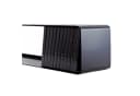 DESIGN DELIGHTS CD-Regal Retro Schwarz Metall Wandregal Bild 4