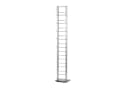 DESIGN DELIGHTS CD-Ständer TOWER Silber Metall Bild 2