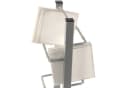 DESIGN DELIGHTS CD-Ständer TOWER Silber Metall Bild 4