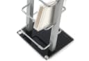 DESIGN DELIGHTS CD-Ständer TOWER Silber Metall Bild 5