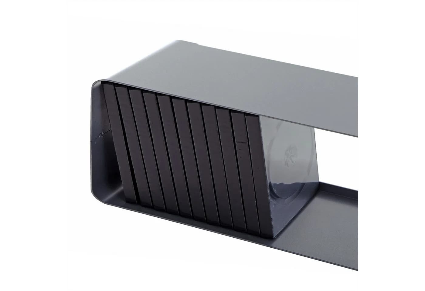 DESIGN DELIGHTS CD-Regal Retro Design Cube Silber - Bild 5