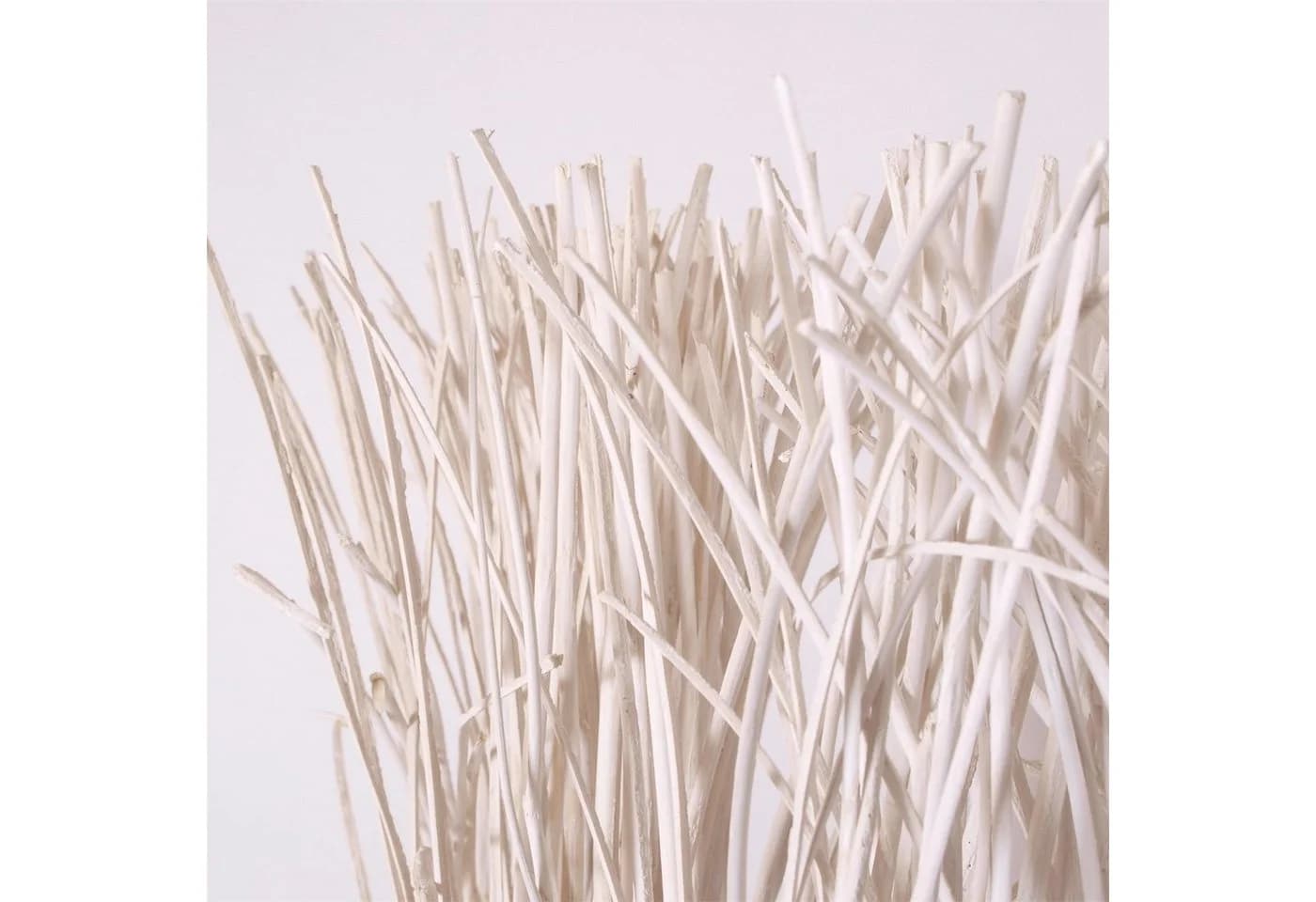 DESIGN DELIGHTS Paravent Nature Weiß Weide Raumtrenner - Bild 5