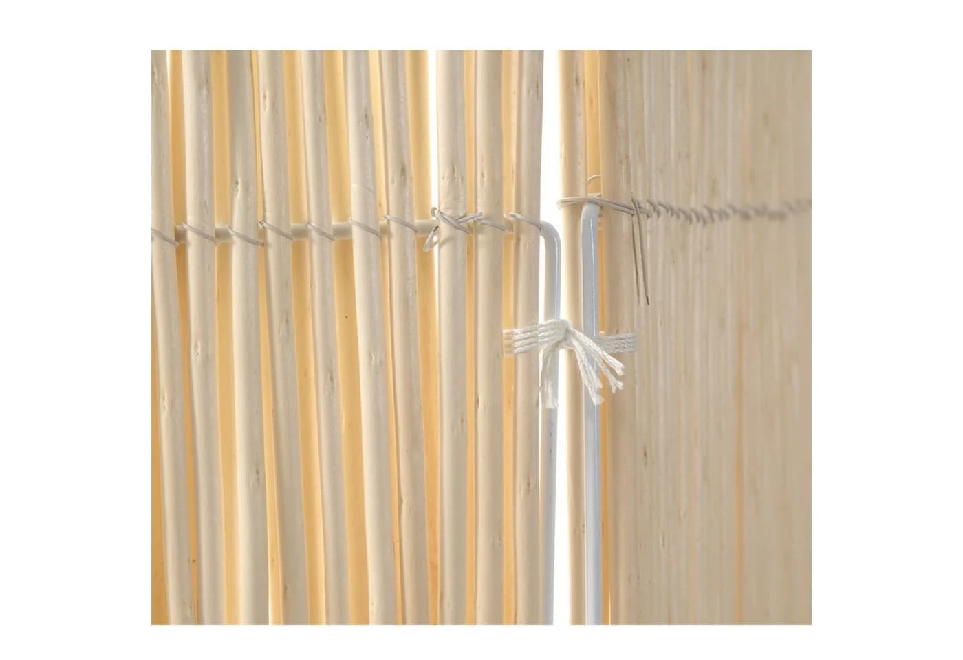 DESIGN DELIGHTS Paravent Nature Weidenraumteiler Beige - Bild 4