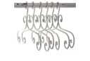 DESIGN DELIGHTS Garderobenständer 6er Set AMELIE Metall Weiß Antik Bild 2