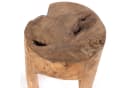 DESIGN DELIGHTS Baumstamm Hocker LOG Natur Massivholz Sitzhocker Bild 4
