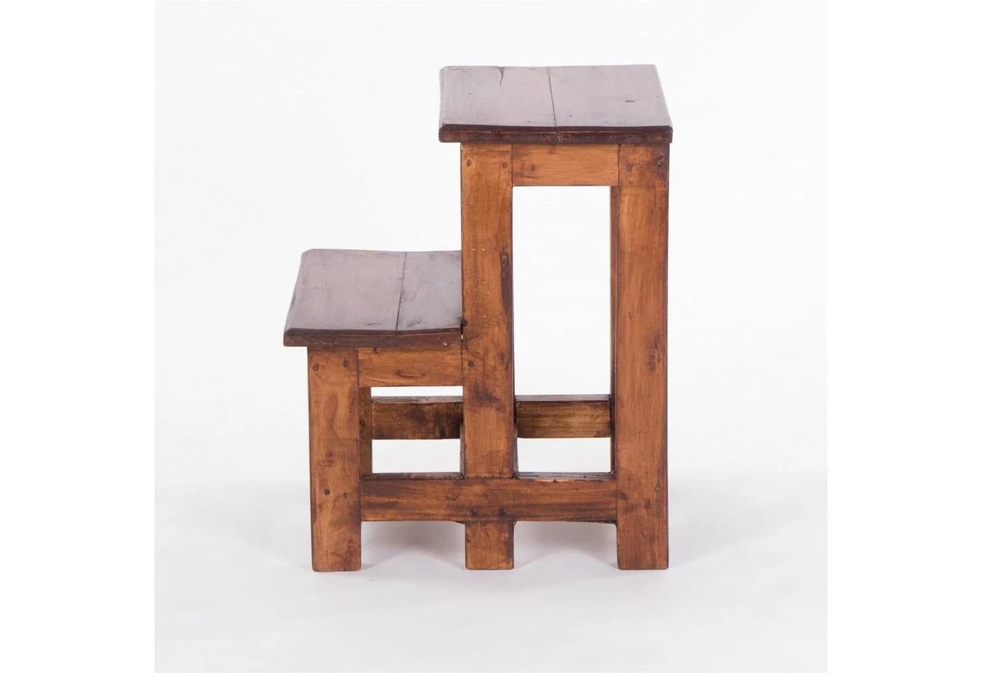 DESIGN DELIGHTS Trittleiter Hocker STEP Vintage Holz
