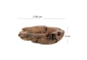 DESIGN DELIGHTS Dekoschale Holz massiv ROOTS 40 Naturbelassen Bild 1