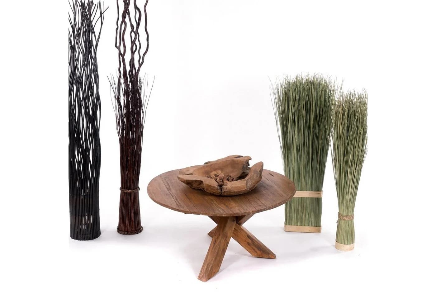 DESIGN DELIGHTS Dekoschale Holz massiv ROOTS 40 Naturbelassen - Bild 4