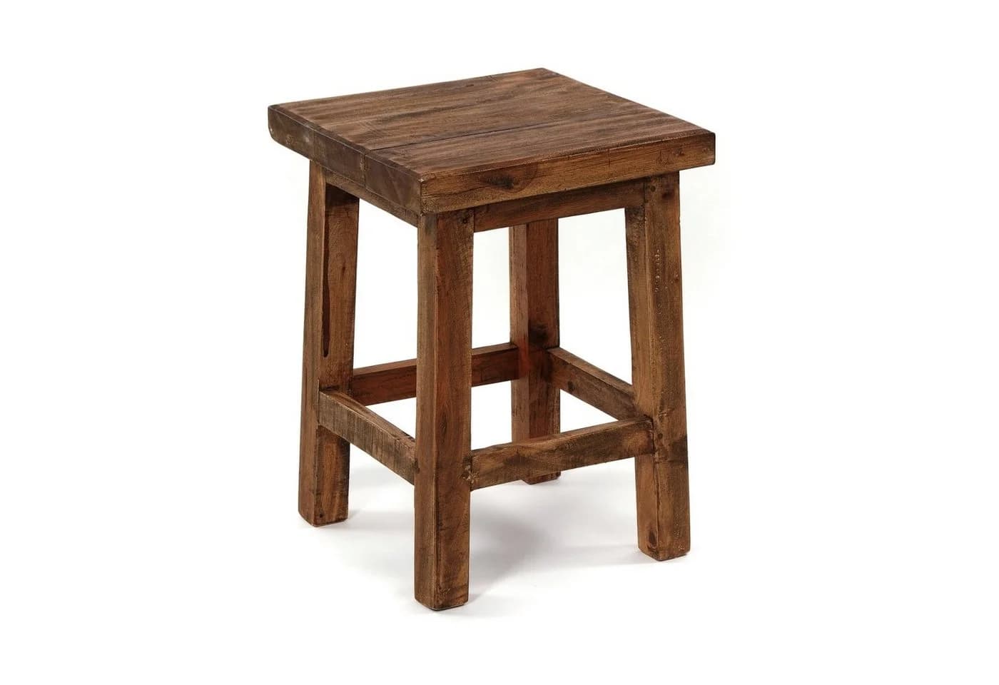 DESIGN DELIGHTS Hocker MASSIV 48 Mahagoni 48x35cm Sitzhocker Holz - Bild 2