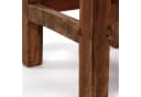 DESIGN DELIGHTS Hocker MASSIV 48 Mahagoni 48x35cm Sitzhocker Holz Bild 5
