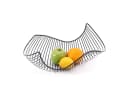 DESIGN DELIGHTS Obstkorb SALOMON Schwarz Metall Geschwungen Bild 3