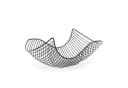 DESIGN DELIGHTS Obstkorb SALOMON Schwarz Metall Geschwungen Bild 4