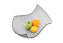 DESIGN DELIGHTS Obstkorb SALOMON Schwarz Metall Geschwungen Bild 5