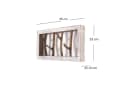 DESIGN DELIGHTS Wandgarderobe Treibholz 4 Haken 45x23 cm Bild 1