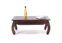 DESIGN DELIGHTS Couchtisch OPIUMTISCH EAST 100x60 cm Massivholz Bild 3