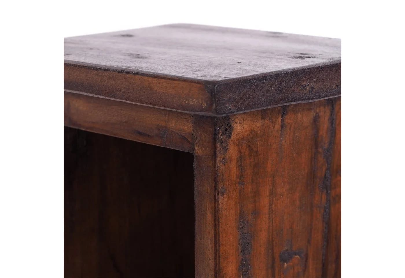 DESIGN DELIGHTS CD-Regal Holz CD TOWER 4 Fächer Rustikal - Bild 5