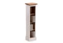 DESIGN DELIGHTS CD-Regal Holz 4 Fächer Rustikal Used Look Bild 3