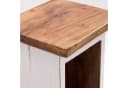 DESIGN DELIGHTS CD-Regal Holz 4 Fächer Rustikal Used Look Bild 5